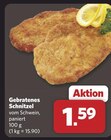 Gebratenes Schnitzel im aktuellen combi Prospekt