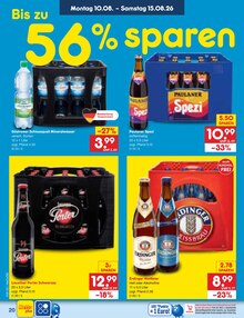 Bier im Netto Marken-Discount Prospekt "Aktuelle Angebote" mit 61 Seiten (Rostock)