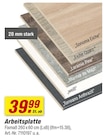 toom Baumarkt Troisdorf - Arbeitsplatte Angebot im Prospekt Arbeitsplatte bei toom Baumarkt im Troisdorf Prospekt für 39,99 €