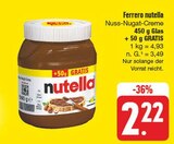 nutella Nuss-Nugat-Creme bei nah und gut im Sebnitz Prospekt für 2,22 €