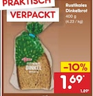 Rustikales Dinkelbrot Angebote bei Netto Marken-Discount Dresden für 1,69 €