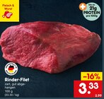 Rinder-Filet im Angebot bei Netto Marken-Discount in Straubing Rinder-Filet Angebote bei Netto Marken-Discount Straubing für 3,33 €