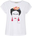 REWE - Frida Kahlo Damen T-Shirt Angebot im Prospekt Frida Kahlo Damen T-Shirt bei REWE im Prospekt "" für 9,99 €