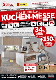 Wohn Schick Prospekt für Oberndorf mit 4 Seiten Wohn Schick Prospekt für Oberndorf: "GROSSE JUBILÄUMS KÜCHEN-MESSE", 4 Seiten, 13.10.2025 - 03.11.2025