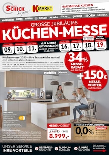 Aktueller Wohn Schick Rottweil Prospekt Wohn Schick Rottweil Prospekt "GROSSE JUBILÄUMS KÜCHEN-MESSE" mit 4 Seiten