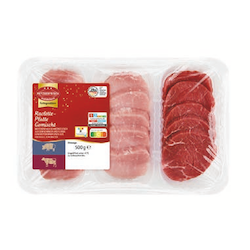 Racletteplatte gemischt