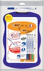 Kit ardoise ergonomique effaçable à sec - BIC VELLEDA en promo à 1,17 € chez Intermarché Super Kit ardoise ergonomique effaçable à sec - BIC VELLEDA dans le catalogue Intermarché Super