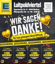 Aktueller EDEKA Supermärkte Prospekt für Nürnberg: WIR SAGEN DANKE! mit 2} Seiten, 25.03.2024 - 30.03.2024