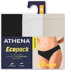 Lot de 3 slips ou boxers femme - ATHENA dans le catalogue Hyper U