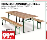 BIERZELT-GARNITUR »DUBLIN« Angebote bei Wreesmann Brandenburg für 99,99 €