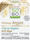 Crème Anti-Âge - SO'BiO étic en promo à 5,99 € chez Aldi Crème Anti-Âge - SO'BiO étic dans le catalogue Aldi