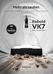 Aktueller VORWERK Elektromärkte Prospekt in Wilhelmsdorf und Umgebung, "Mehr als sauber." mit 1 Seite, 09.04.2026 - 19.04.2026