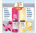 Müller - Body Spray Cherry Crush oder Body Spray Sunny Spirit Angebot im Prospekt Body Spray Cherry Crush oder Body Spray Sunny Spirit bei Müller im Prospekt "" für 3,45 €