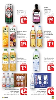 Volvic im aktuellen EDEKA Prospekt (Neuwied) Volvic im EDEKA Prospekt "Aktuelle Angebote" mit 38 Seiten (Neuwied)