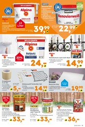 Alpina im Globus-Baumarkt Prospekt in Würzburg Aktueller Globus-Baumarkt Prospekt mit Alpina, "Immer eine Idee besser", Seite 13