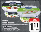 EDEKA Uhlstädt-Kirchhasel - Bambini Mozzarella Angebot im Prospekt Bambini Mozzarella bei EDEKA im Uhlstädt-Kirchhasel Prospekt für 1,11 €