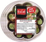 36 escargots préparés surgelés recette à la bourguignonne - ESCAL à 9,89 € dans le catalogue Intermarché Super