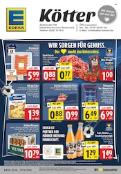 Aktueller EDEKA Prospekt mit Bier, "Aktuelle Angebote", Seite 1