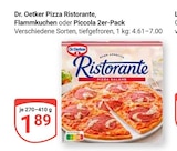 Pizza Ristorante im Angebot bei GLOBUS in Salzgitter Pizza Ristorante Angebote von Dr. Oetker bei GLOBUS Salzgitter für 1,89 €