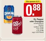 Aktuelles Dr. Pepper oder Orangina Angebot bei WEZ in Minden ab 0,88 €