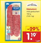 Aktuelle Wurst Angebote bei Netto Marken-Discount in Salzgitter Aktuelles Edelsalami Angebot bei Netto Marken-Discount in Salzgitter ab 1,19 €