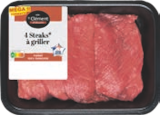4 Steaks à griller - ST-CLÉMENT LE BOUCHER en promo chez Aldi 4 Steaks à griller - ST-CLÉMENT LE BOUCHER dans le catalogue Aldi
