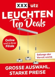 XXXLutz Prospekt für Erkelenz: "LEUCHTEN Top Deals", 1 Seite, 14.09.2026 - 27.09.2026