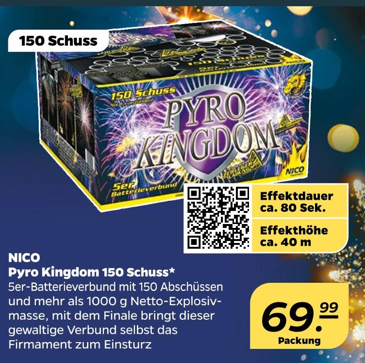 Pyro Kingdom 150 Schuss