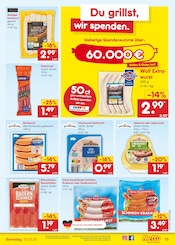 Bratwurst im Netto Marken-Discount Prospekt in Ahlen Aktueller Netto Marken-Discount Prospekt mit Bratwurst, "Aktuelle Angebote", Seite 17
