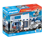 Poste de police et véhicules - PLAYMOBIL dans le catalogue Carrefour