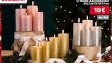 Adventsgesteck im Woolworth Prospekt Rustik-Adventskerzen im aktuellen Woolworth Prospekt für 10,00 €