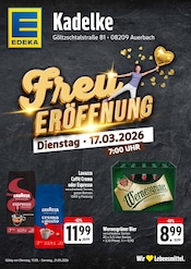 Aktueller EDEKA Supermarkt Prospekt in Auerbach und Umgebung, "Hier kommt der Frühling" mit 4 Seiten, 17.03.2026 - 21.03.2026