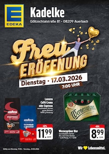Aktueller EDEKA Auerbach (Vogtland) Prospekt EDEKA Auerbach (Vogtland) Prospekt "Hier kommt der Frühling" mit 4 Seiten