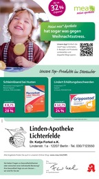 mea - meine apotheke Prospekt für Stahnsdorf: "Unsere Dezember-Angebote", 4 Seiten, 01.12.2025 - 31.12.2025