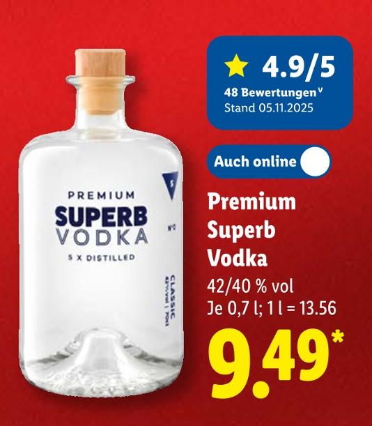 Premium Superb Vodka