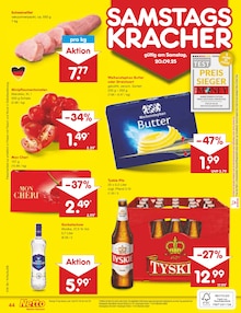 Butter im Netto Marken-Discount Prospekt "Aktuelle Angebote" mit 60 Seiten (Moers)