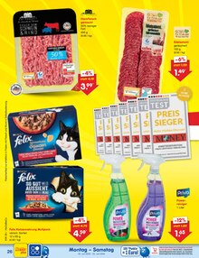 Felix Katzenfutter im aktuellen Netto Marken-Discount Prospekt (Halle (Saale)) Felix Katzenfutter im Netto Marken-Discount Prospekt "Aktuelle Angebote" mit 71 Seiten (Halle (Saale))