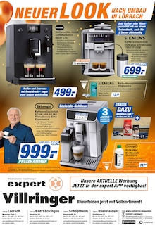 Kaffee im expert Prospekt "Top Angebote" mit 12 Seiten (Lörrach)