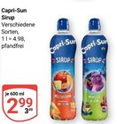 Multivitamin Sirup Angebote von Capri-Sun bei GLOBUS Homburg für 2,99 €