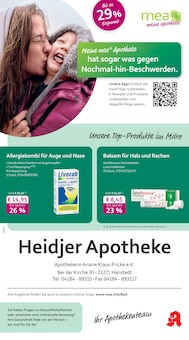 mea - meine apotheke Prospekt Unsere März-Angebote mit 4 Seiten