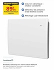 Promo Radiateur électrique à inertie sèche 1000 w à 89,90 € dans le catalogue Castorama à Paris