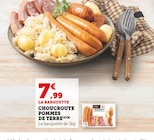 Promo Choucroute Pommes de Terre à 7,99 € dans le catalogue Super U à Binic