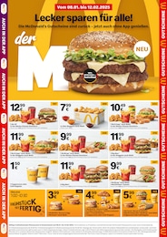 Aktueller McDonalds Fast Food Prospekt für Niederkrüchten: Lecker sparen für alle! mit 47} Seiten, 08.01.2025 - 12.02.2025