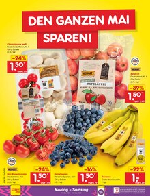 Bananen im Netto Marken-Discount Prospekt "Aktuelle Angebote" mit 62 Seiten (Hildesheim)