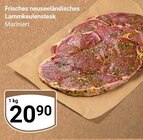Aktuelles Frisches neuseeländisches Lammkeulensteak Angebot bei GLOBUS in Braunschweig ab 20,90 €