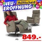 Aktuelle Fernsehsessel Angebote bei Seats and Sofas in Regensburg Aktuelles Pierce Sessel Angebot bei Seats and Sofas in Regensburg ab 849,00 €