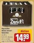 Aktuelle Bier Angebote bei REWE in Ingolstadt Aktuelles Zwick’l Kellerbier Angebot bei REWE in Ingolstadt ab 14,99 €