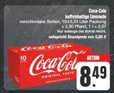 koffeinhaltige Limonade im Angebot bei E center in Buchen koffeinhaltige Limonade Angebote von Coca-Cola bei E center Buchen für 8,49 €