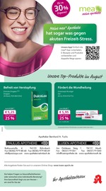 Aktueller mea - meine apotheke Apotheken Prospekt in Mauth und Umgebung, "Unsere August-Angebote" mit 4 Seiten, 01.08.2025 - 31.08.2025