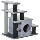 PawHut Haustiertreppe grau Spanplatte B/H/L: ca. 40x66x60 cm für 43,99 € bei POCO im Angebot PawHut Haustiertreppe grau Spanplatte B/H/L: ca. 40x66x60 cm im aktuellen POCO Prospekt